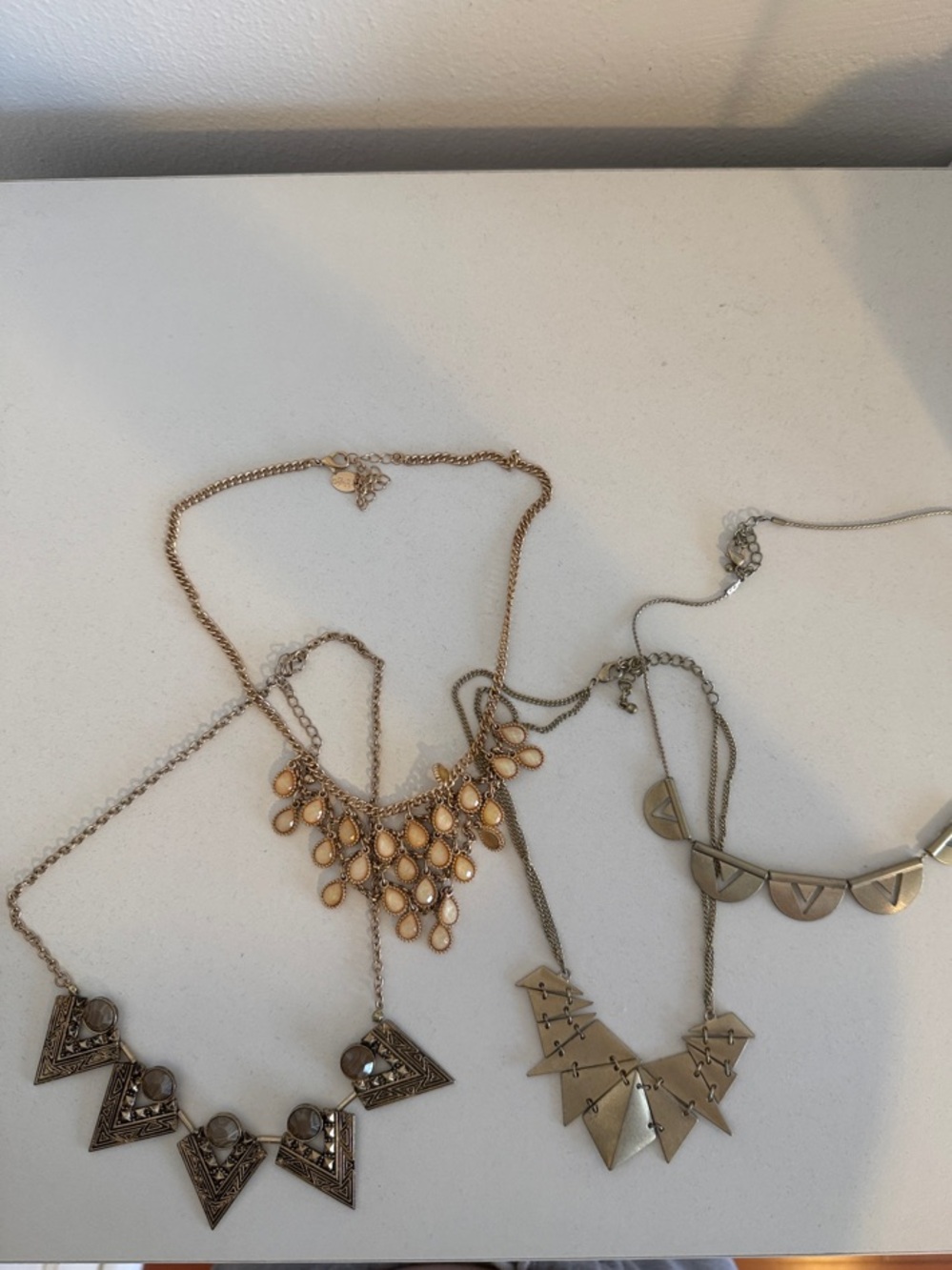 Gold-Tone Statement Necklaces